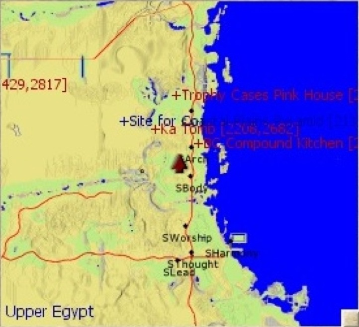 Map of Egypt