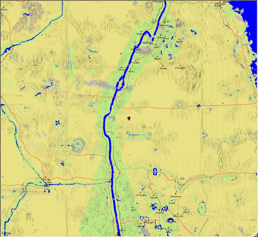 Map of Egypt