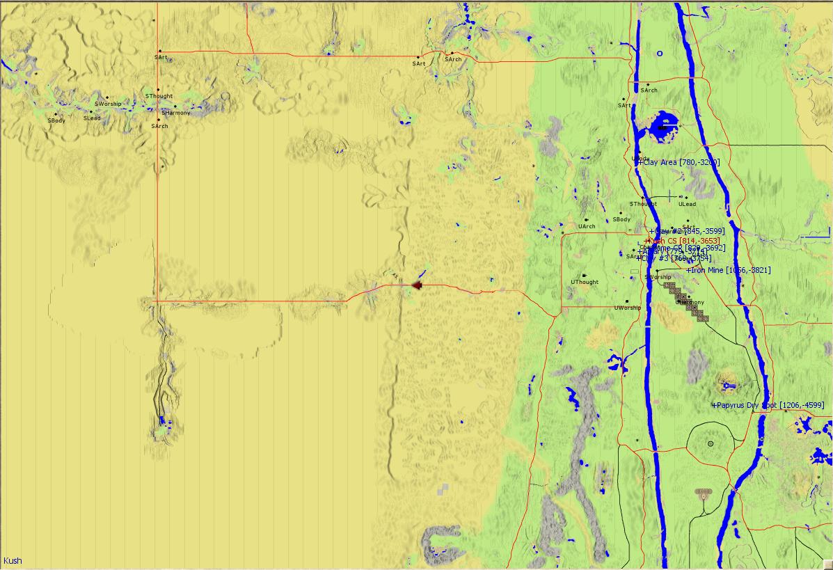 Map of Egypt